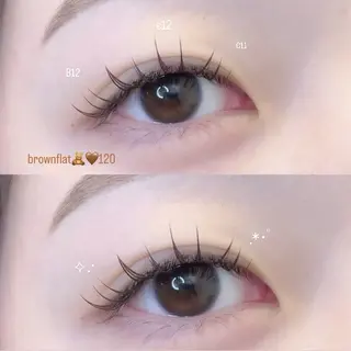 マツエク・マツパ Ren♡梅田┋束感 マツエク┋パリエクのマツエク・マツパデザイン