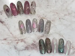 ショート カラー ネイル éclat所属・éclat エクラのネイルデザイン