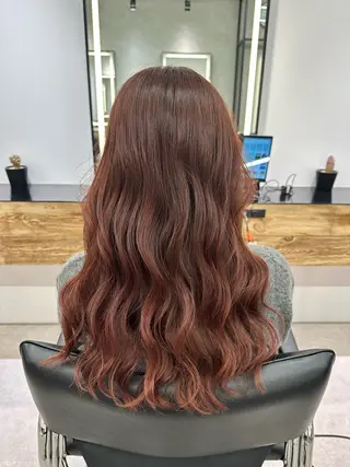 セミロング little川越店所属・山本 れいのヘアスタイル