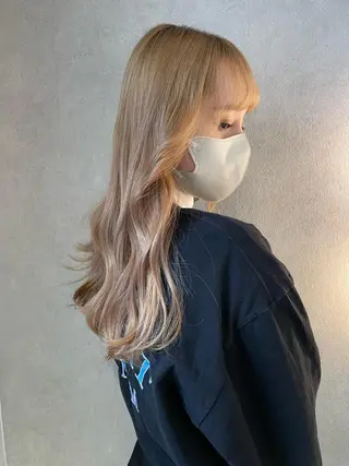 カラー Maisie所属・ヘアアレンジ/ 暖色🩵hazukiのヘアスタイル