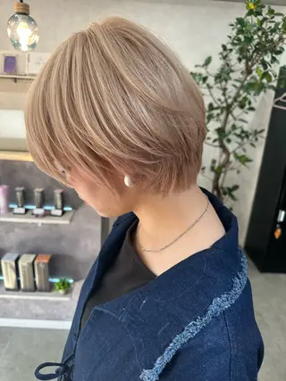 ショート flamme bleue所属・下小鶴 優治のヘアスタイル