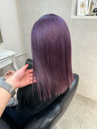 カラー レイヤー/ハイトーン ヒガシサヨのヘアスタイル