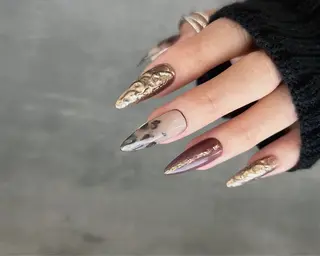 ネイル Ray. ／綺麗目ニュアンスのネイルデザイン