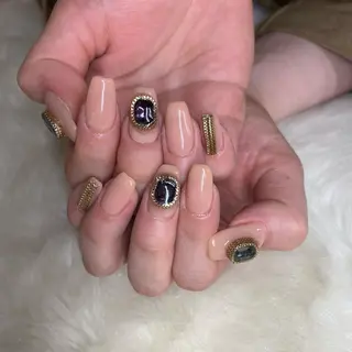 ネイル Amber21.所属・Nagahama Akariのネイルデザイン