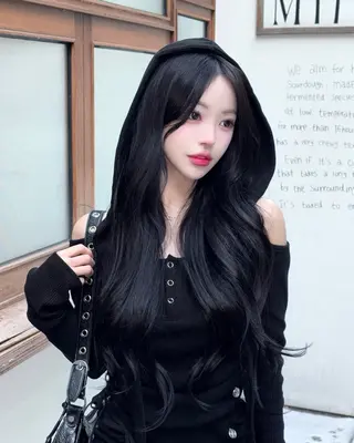 カラー 韓国風hair🖤 Maria🖤のヘアスタイル