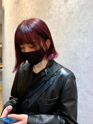 ショート カラー 大阪韓国ヘア 🦋RINKAのヘアスタイル