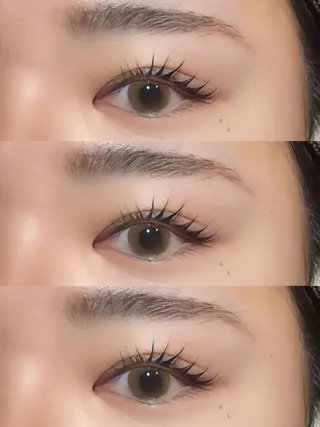 マツエク・マツパ 🫧飛山琉桜/二条 ネイルアート/束感のマツエク・マツパデザイン