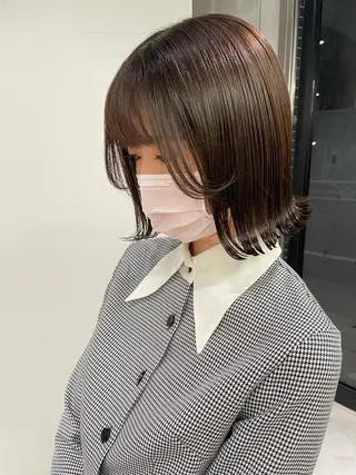ショート 銀座／レイヤーカット 🤍内野すみれのヘアスタイル