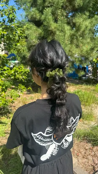 ロング 今井 光のヘアスタイル