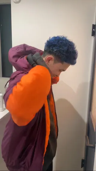 ショート ラフィスヘアー オウスケのヘアスタイル