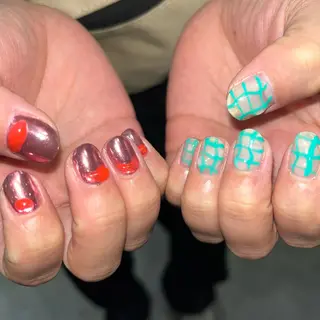 ネイル 🪐富島彩夏 /海外nail🪐のネイルデザイン