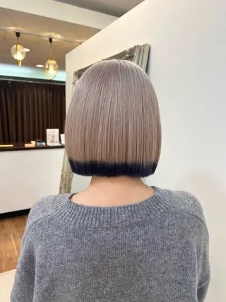 ショート カラー アンククロス青山店所属・ANKHCROSS りりあのヘアスタイル