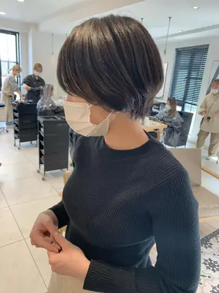 ショート カラー TENELE所属・チバ タクミのヘアスタイル