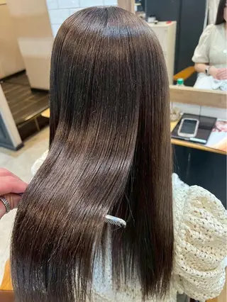 ロング 中山 実優のヘアスタイル