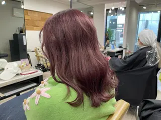 ロング カラー 🔥ブリーチカラー 槙川のヘアスタイル