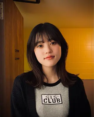 ミディアム カラー marino マリノのヘアスタイル