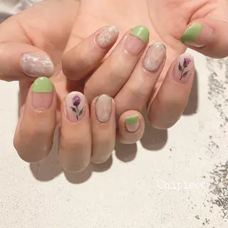 ネイル revia所属・ERI Nailistのネイルデザイン