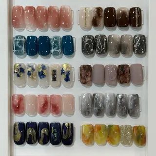 ネイル shio ♡ 1〜2月予約受付中のネイルデザイン