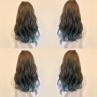 ロング カラー Hair make VERDA所属・宮下 耕平のヘアスタイル