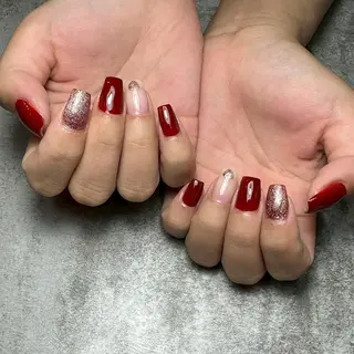 ネイル 木村乃音/長さだし パラジェルフィルインのネイルデザイン