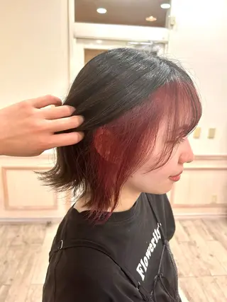 ショート ARONA所属・楯岩 さくらのヘアスタイル