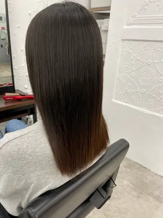 ロング 美髪縮毛/インナー カラー ERINA✨のヘアスタイル