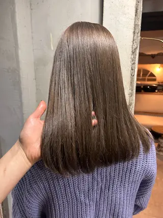 ミディアム カラー お任せヘア☘️☘️ 及川渚のヘアスタイル