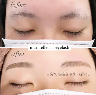 アイブロウ frill eye beauty by ELLE所属・ふわ眉✴︎うぶ眉 🌸maiの眉毛・アイブロウイメージ