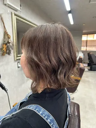 ミディアム カラー Lien 深井店のヘアスタイル