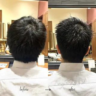 メンズ 黒川 結希のヘアスタイル