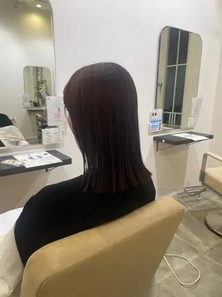 ミディアム 和泉市/mahae/ 齋藤のヘアスタイル