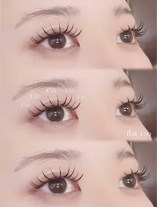 マツエク・マツパ 🤍🌸 Sakura🌸🤍のマツエク・マツパデザイン