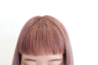 ミディアム カラー VIEWユリナ メイク/ カットのヘアスタイル