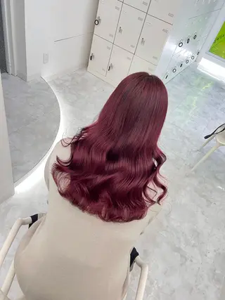 カラー ️🩷ハイトーン特化 RYUGA️🩵のヘアスタイル