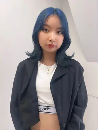 ミディアム カラー nendo_hair所属・ハイトーン/ボブ 🎀sonokaのヘアスタイル