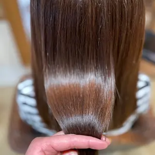 ロング カラー パーマ エイジングケア特化 美容師✂️山崎竜二のヘアスタイル