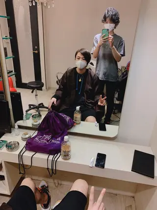 ミディアム ✨上村 潤平✨メンズヘア✨のヘアスタイル