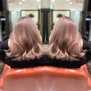 ミディアム Y Uのヘアスタイル