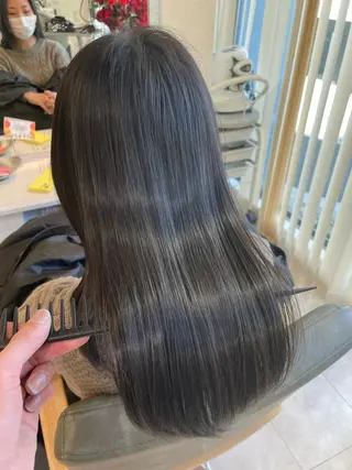 セミロング ✨酸性ストレート✨ 南川だいさくのヘアスタイル