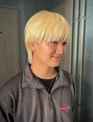 カラー 原宿/ハイトーン ⭐︎airi⭐︎のヘアスタイル