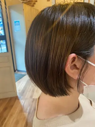 ショート 顔周りカット🍑 Zina難波 Akiのヘアスタイル