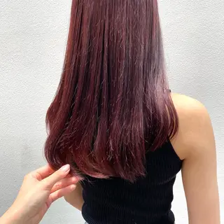 ロング カラー 暖色艶color / ボブ🦩Rioのヘアスタイル