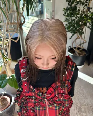 カラー ササキカズマ〻透明感 〻色落ち〻赤み消しのヘアスタイル