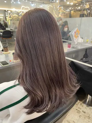 セミロング 🤍韓国ヘア🇰🇷 タバタサオリ🤍のヘアスタイル