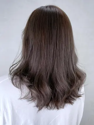 ミディアム カラー パーマ ヘアアレンジ ITbyALBUM 松戸のヘアスタイル