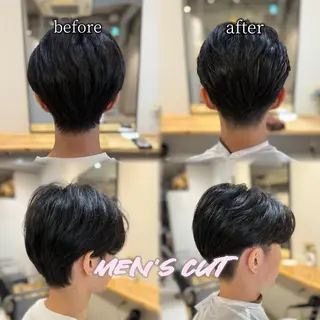 ショート メンズ Keiji💎艶髪・ 透明感カラー💎のヘアスタイル