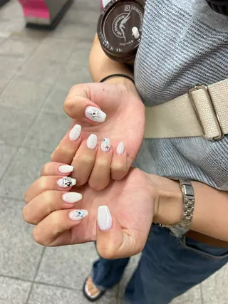 ネイル 🤍韓国/ワンホン myu🤍のネイルデザイン