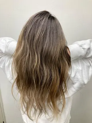 ロング カラー 新田龍之輔 →メンズ／派手髪のヘアスタイル