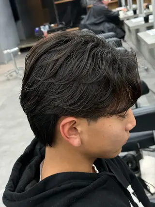 ミディアム ナカネ トワのヘアスタイル