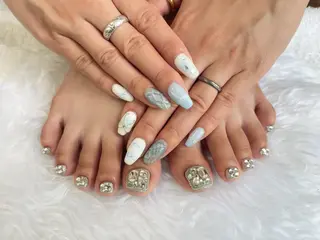 ネイル プライベートサロン featherのネイルデザイン